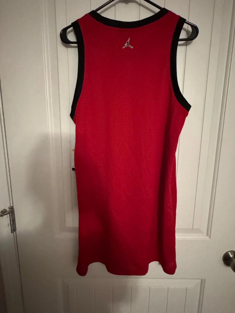 Jordan Women's Red Mesh Tank Dress — 23 Graphic - Picture 3 of 7